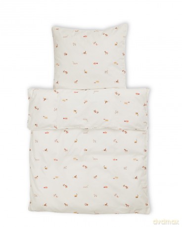 Smallstuff - Junior Bedding Farm Living 140 x 100 cm Peach