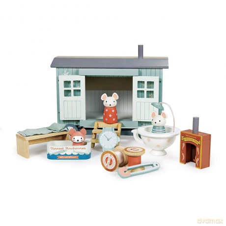 Tender Leaf - Sheperd's Hut - Mouse Family - (TL8385) [FIGURKA]