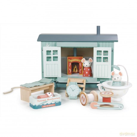 Tender Leaf - Sheperd's Hut - Mouse Family - (TL8385) [FIGURKA]
