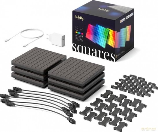 Twinkly - Squares 6 Square Blocks starter Kit