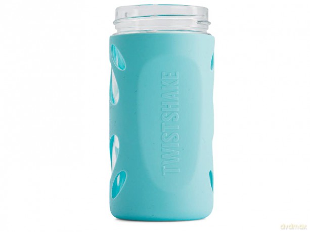 Twistshake - Anti-Colic Glass Bottle Pastel Blue 260 ml