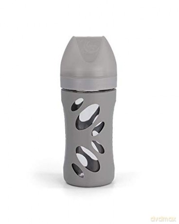 Twistshake - Anti-Colic Glass Bottle Pastel Grey 260 ml