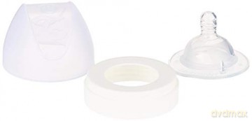 Twistshake - Anti-Colic Glass Bottle White 260 ml