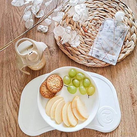 Twistshake - Click Mat + Plate 6+m Pastel Pink