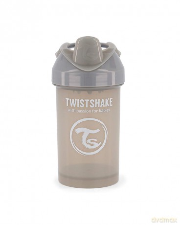 Twistshake - Crawler Cup 8+m Pastel Grey 300 ml