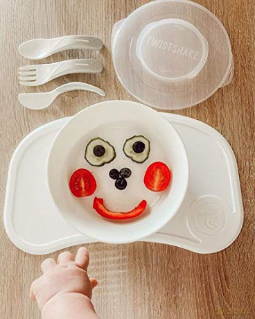 Twistshake - Learn Cutlery 6+m White