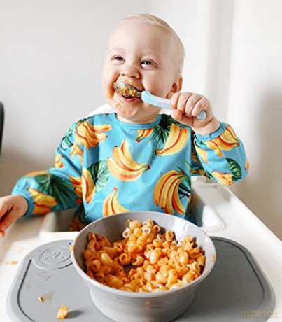 Twistshake - Long Sleeve Bib Banana