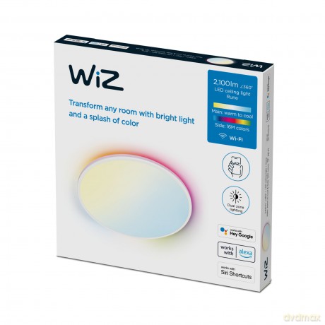 WiZ - Aura Smart Ceiling Light - White