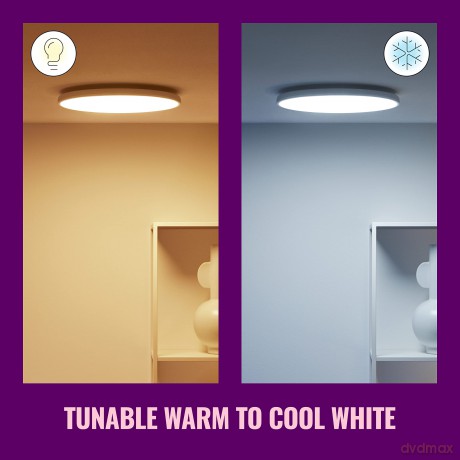 WiZ - Aura Smart Ceiling Light - White