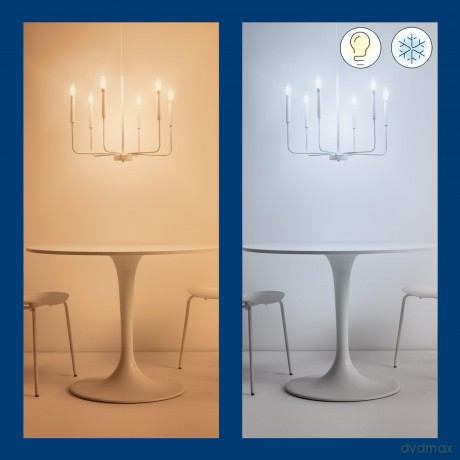 WiZ - C35 Clear Candle E14 Tunable White - Smart Home