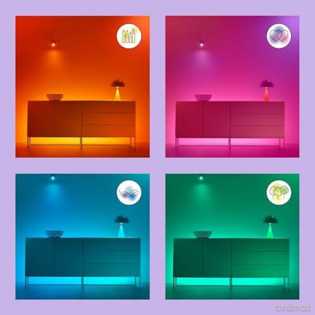 WIZ - Candle C37 E14 2Pack Color