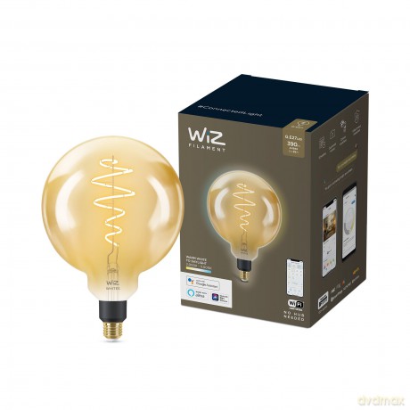 WiZ - G200 Amber Globe E27 Tunable white - Smart Home