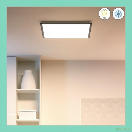 WiZ - Panel WiZ Ceiling SQ 36W Black 27-65K TW