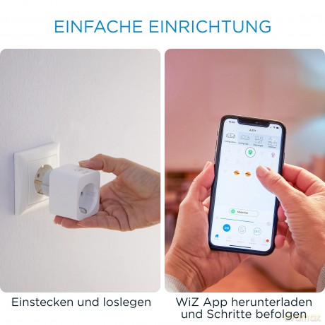 WiZ - Smart Plug powermeter Type-F