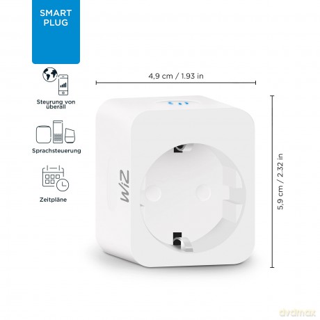 WiZ - Smart Plug powermeter Type-F