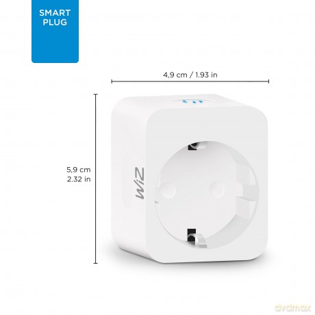 WiZ - Smart Plug powermeter Type-F