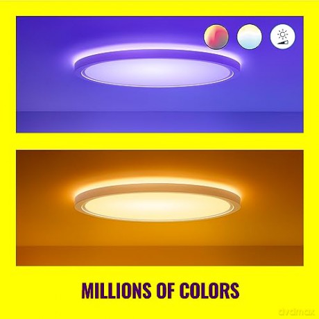 Wiz - SuperSlim WiZ Ceiling 32W B 22-65K RGB