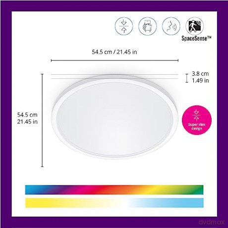 Wiz - SuperSlim WiZ Ceiling 32W W 22-65K RGB