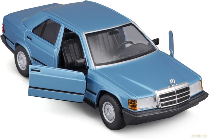 1987 Mercedes-Benz 190E Blue 1:24