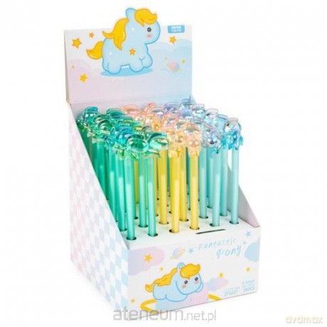 Długopis żelowy Rainbow Pony (36szt)