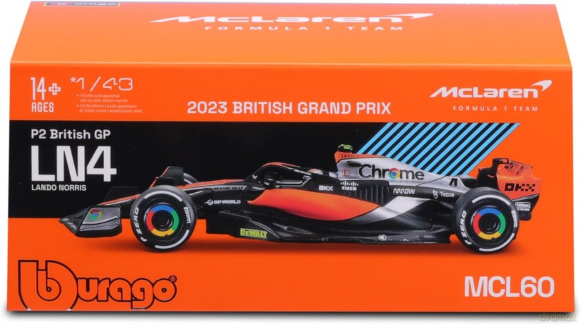 Face Mclaren F1 Team MCL60 2023 #4