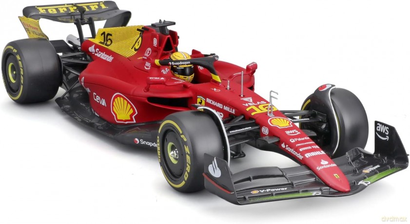 Ferrari F1-75 Monza Yellow 2022 #16 1:24
