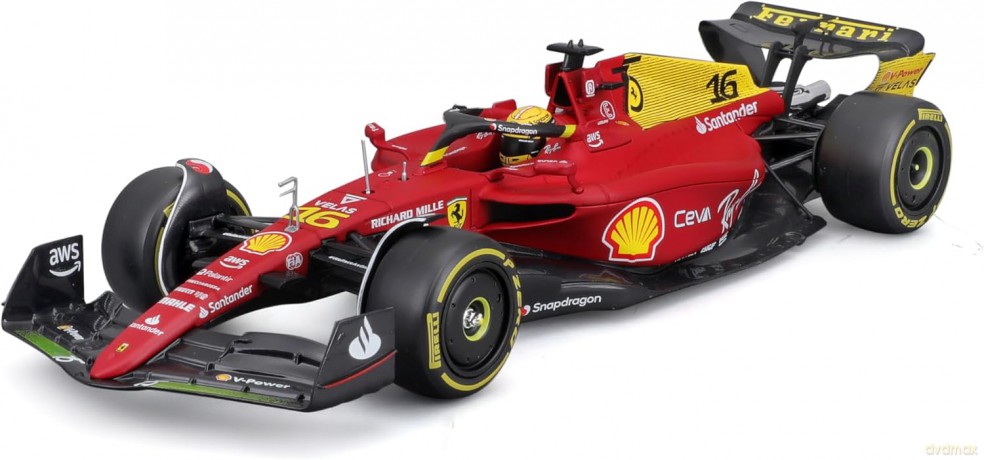 Ferrari F1-75 Monza Yellow 2022 #16 1:24
