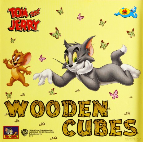 Looney Tunes Klocki Drewniane Tom I Jerry [ZABAWKA]