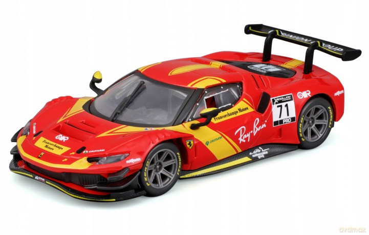 Ferrari Racing 296 GT3 2023 Red 1:43