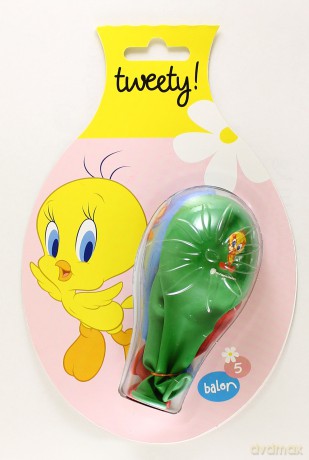 Looney Tunes Tweety - Balony 5 szt. [ZABAWKA]