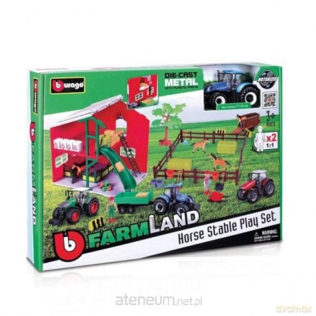 Horse Stable Playset Tractor