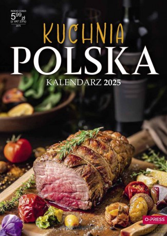 Kalendarz 2025 A4 Ścienny Kuchnia Polska [KALENDARZ]