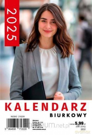Kalendarz 2025 A5 Biurkowy [KALENDARZ]