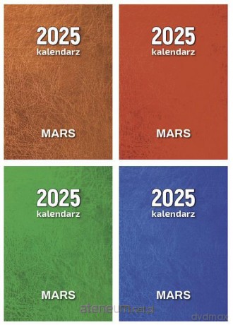Kalendarz 2025 Kieszonkowy Mars [KALENDARZ]
