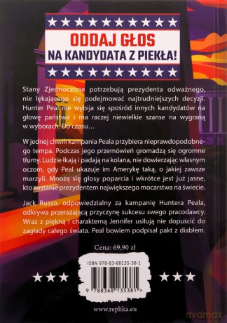 Kandydat z piekła (barwione brzegi) - Graham Masterton [KSIĄŻKA]