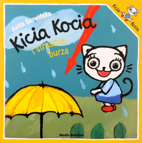 Kicia Kocia i straszna burza w.2024 - Anita Głowińska [KSIĄŻKA]