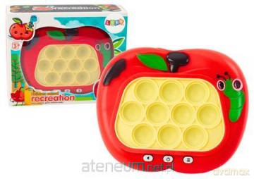 Konsola Pop-It jabłuszko pad sensoryczny [GRA]