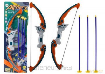 Łuk strzelecki strzały z przyssawkami 3szt