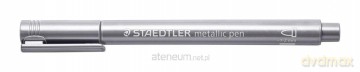 Marker metaliczny M srebrny (10szt)