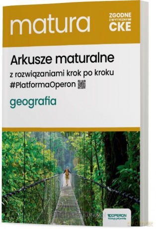Matura 2025 Geografia Arkusze zakres rozszerzony - Piotr Ciesielski [KSIĄŻKA]