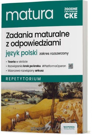 Matura 2025 Język polski Repetytorium zakres rozszerzony - Aleksandra Marzec, Renata Janicka-Szyszko, Urszula Jagiełło [KSIĄŻKA]