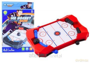 Mini gra zręcznościowa hockey czerwona [GRA]