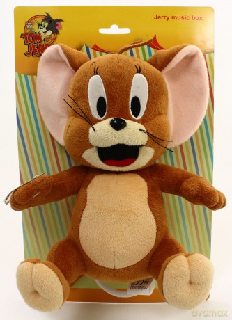 Looney Tunes Jerry Pozytywka Maskotka 25 cm [ZABAWKA]