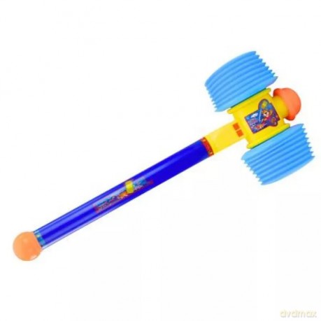 Młotek zabawkowy miękki niebieski 60cm