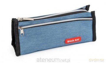 Piórnik etui Basic niebieski