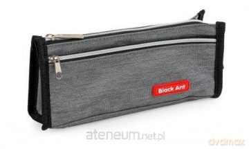 Piórnik etui Basic szary