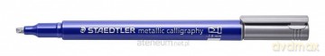 Pisak metaliczny 2.8mm srebrny (10szt)