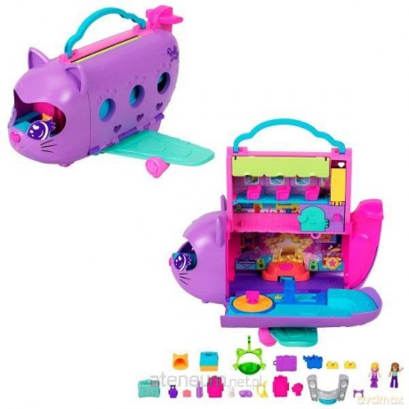 Polly Pocket. Kotolot Koci Samolot [FIGURKA]