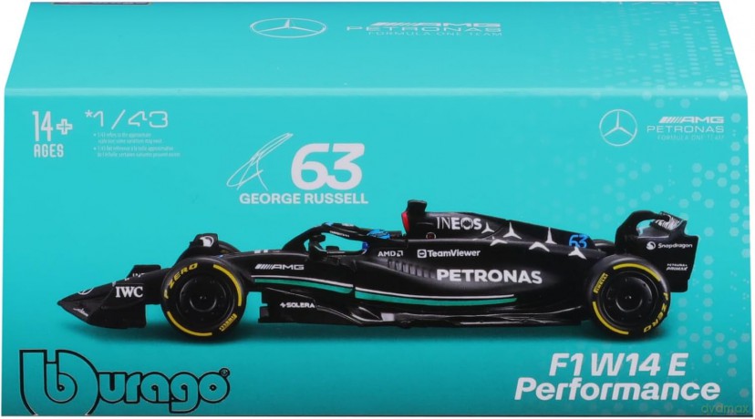 Race F1 Mercedes-Amg Petronas W14 E #63
