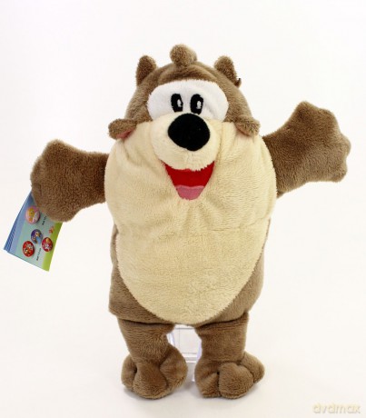Looney Tunes Diabeł Tasmański Pacynka 24 cm [ZABAWKA]